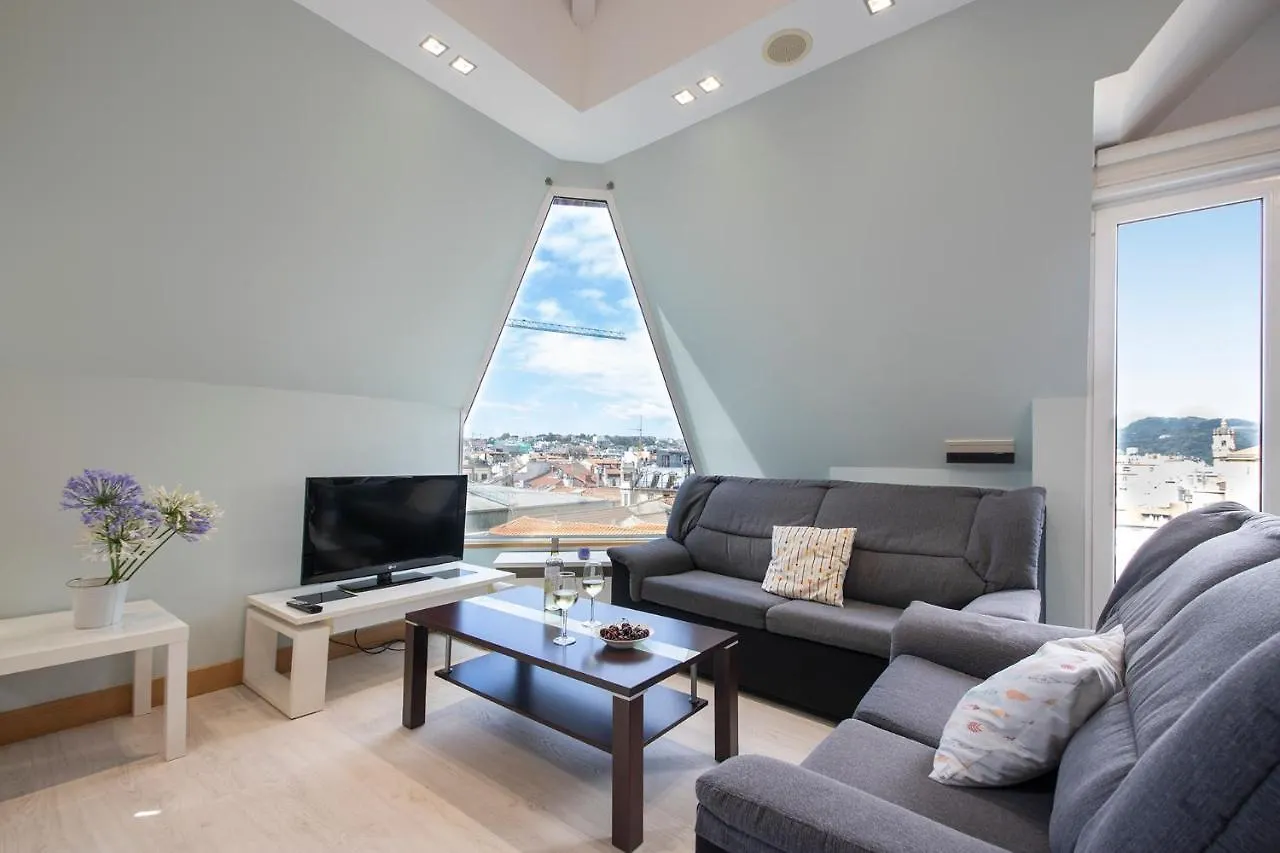 Luxury Duplex Penthouse With Terrace-Old Town Appartement San Sebastian