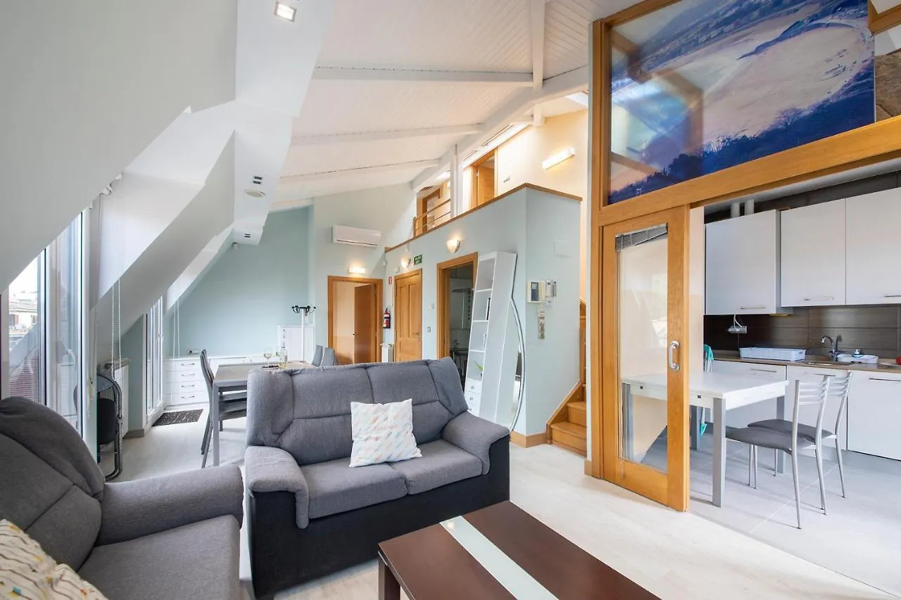 Appartamento Luxury Duplex Penthouse With Terrace-Old Town San Sebastián